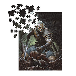 1000 PC Puzzle: Witcher 3: Geralt Trophy 
