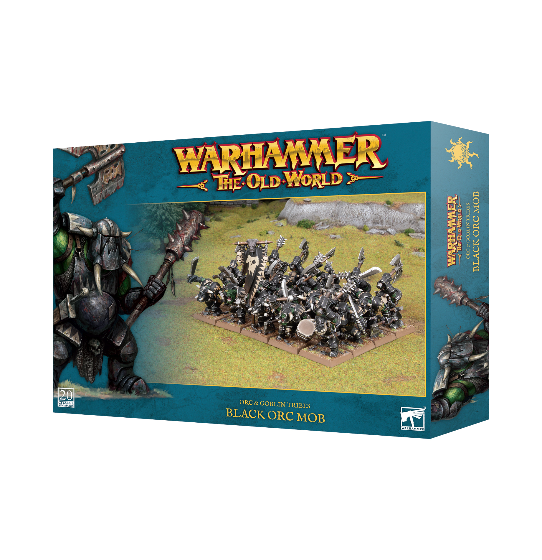 Warhammer: The Old World: Orc & Goblin Tribes: Black Orc Mob (May 4th) 