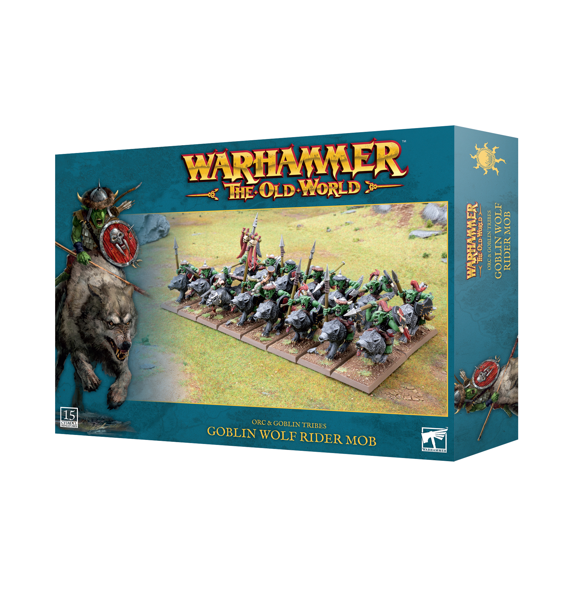 Warhammer: The Old World: Orc & Goblin Tribes: Goblin Wolf Rider Mob (May 4th) 