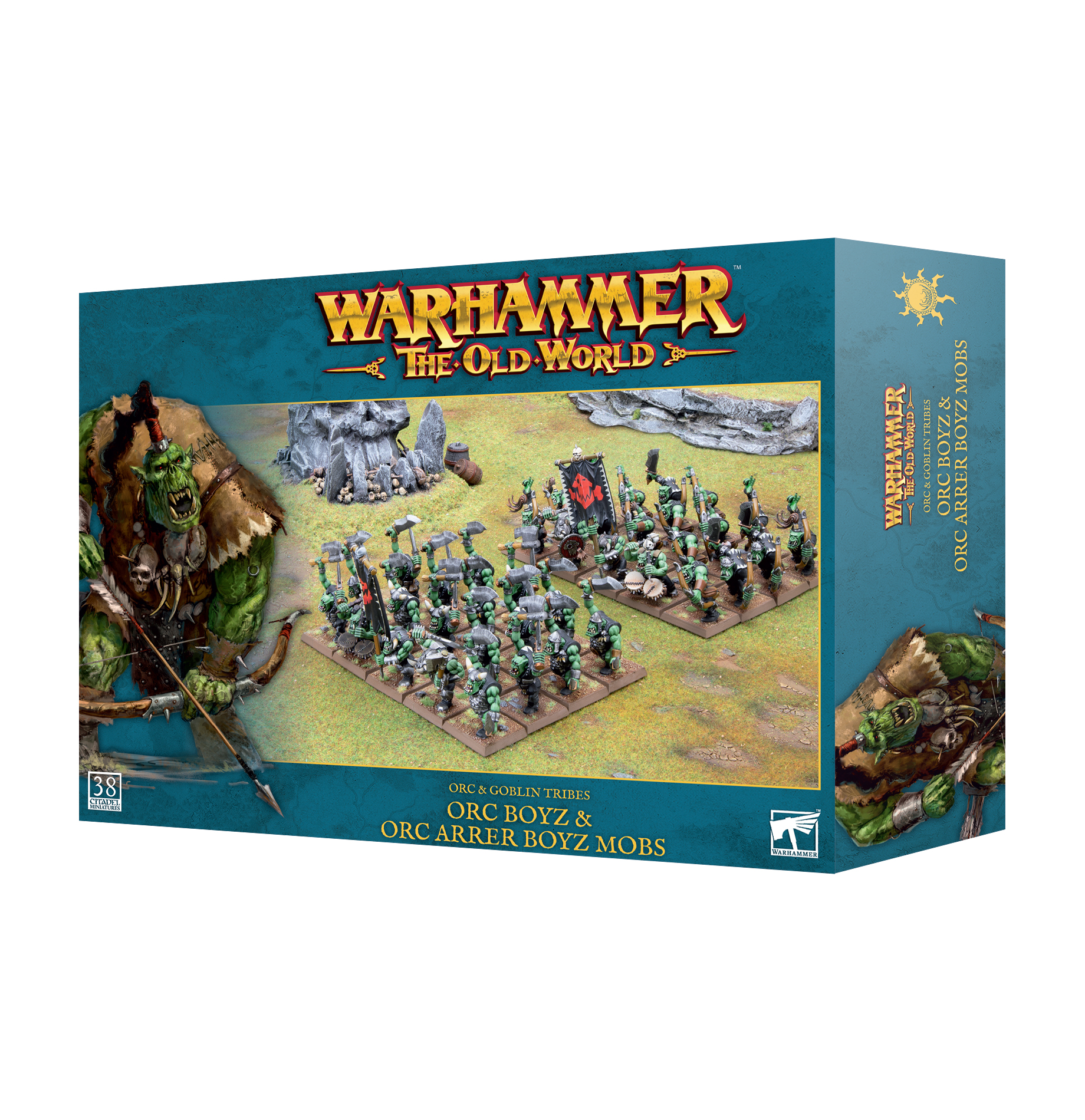 Warhammer: The Old World: Orc & Goblin Tribes: Orc Boyz and Orc Arrer Boyz Mobs (May 4th) 