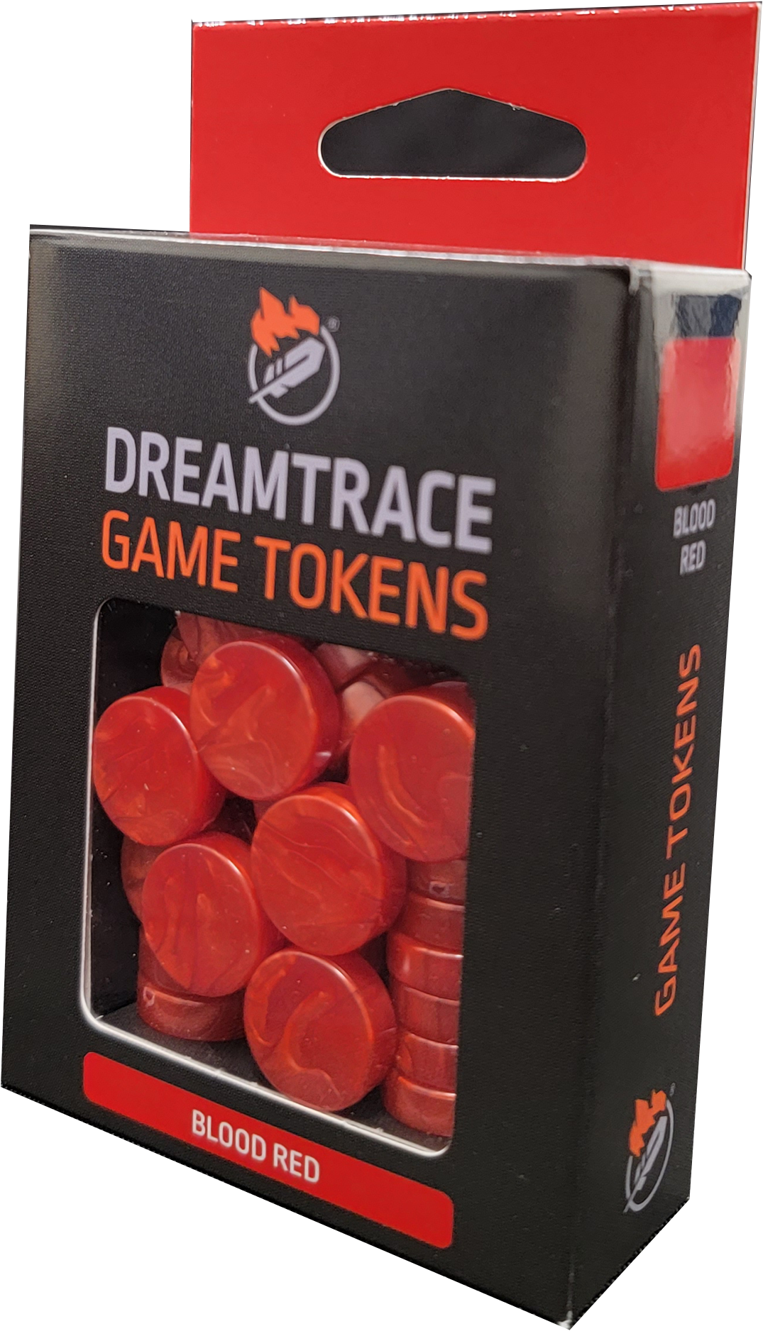 Dreamtrace Gaming Tokens: Blood Red 