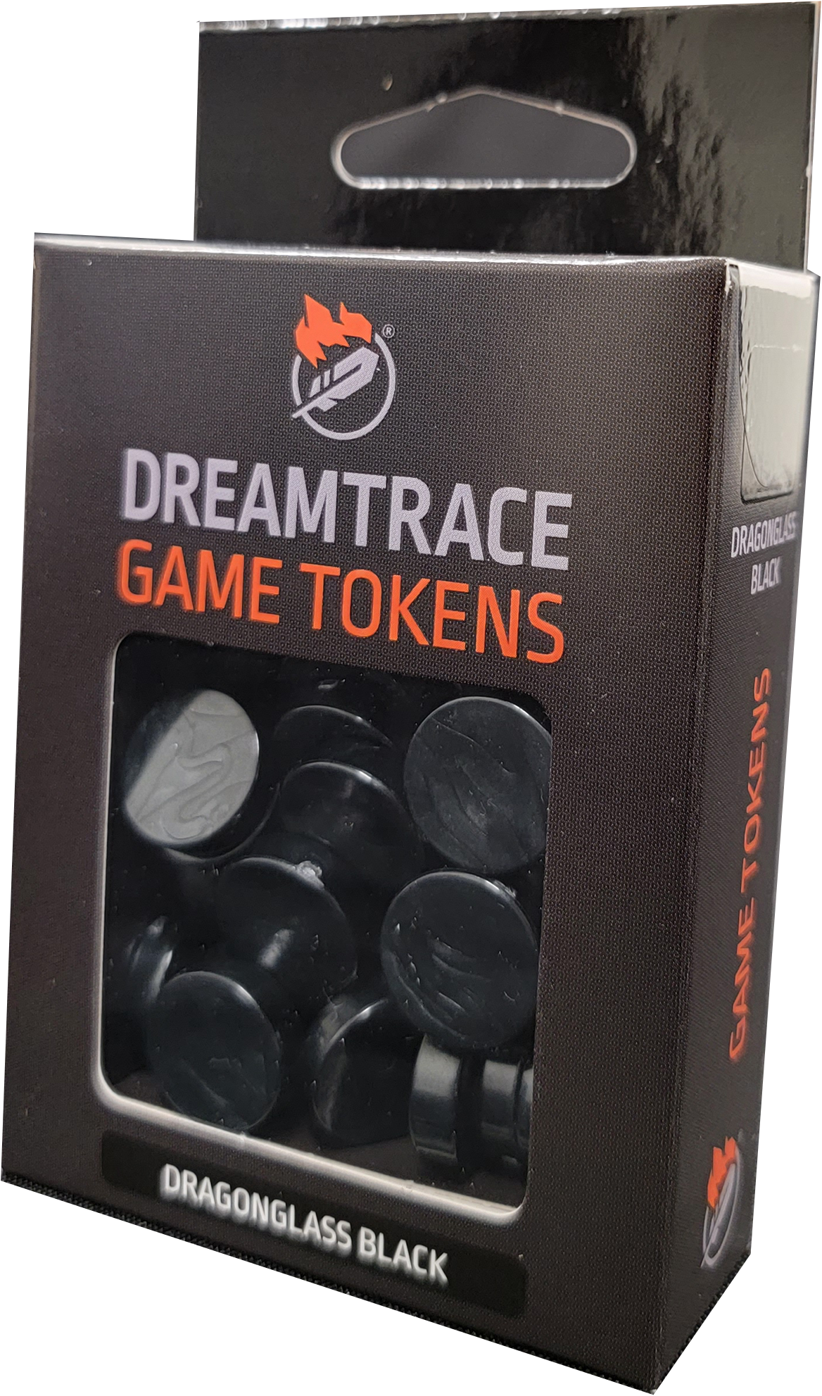 Dreamtrace Gaming Tokens: Dragonglass Black 