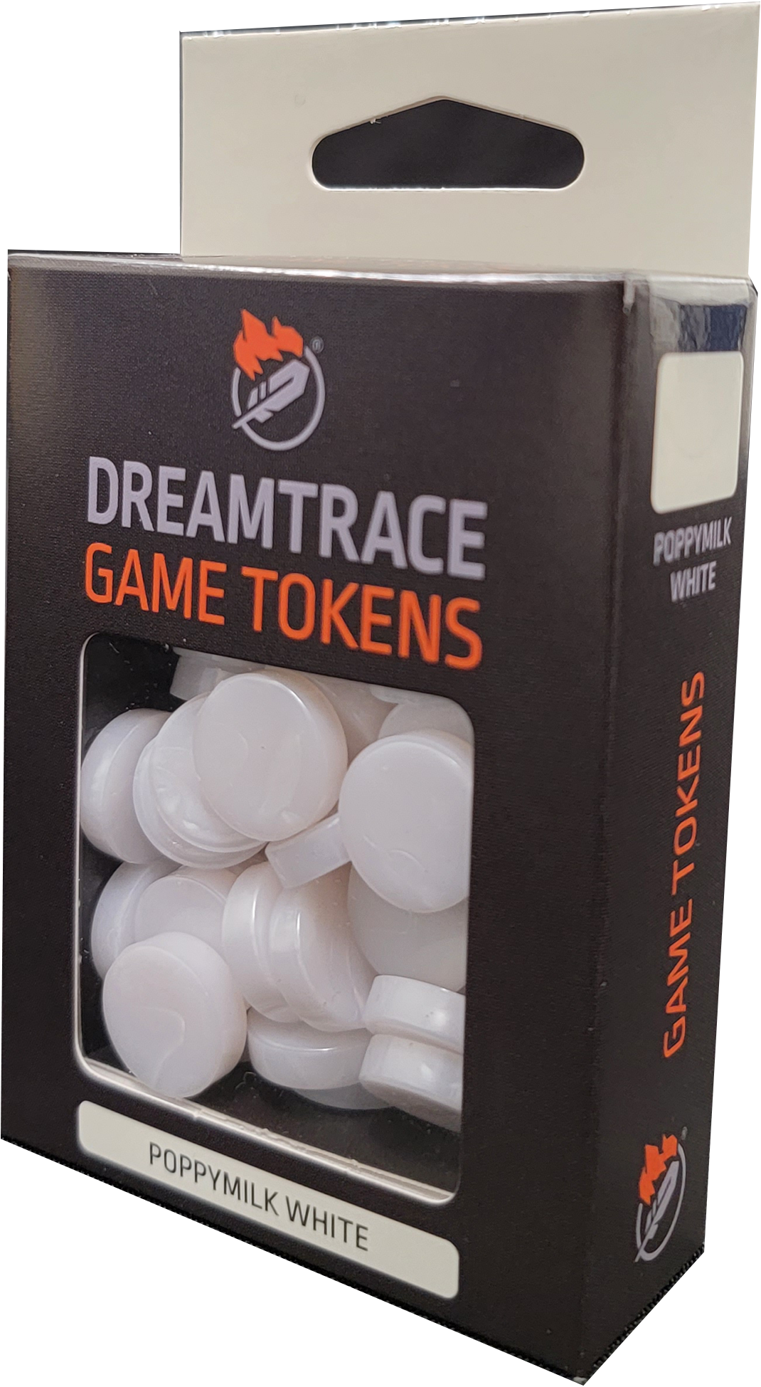 Dreamtrace Gaming Tokens: Poppymilk White 