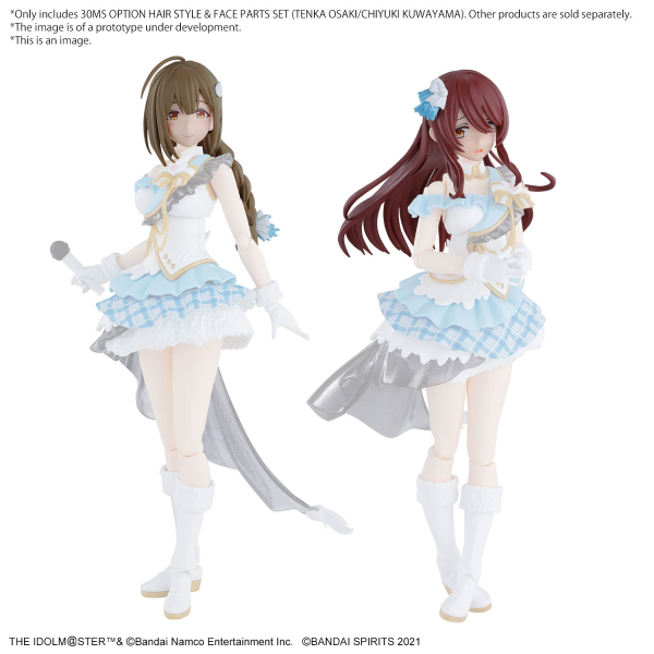 30 Minute Sisters: THE IDOLM@STER: OPTION HAIR STYLE & FACE PARTS SET ((TENKA OSAKI/CHIYUKI KUWAYAMA) 