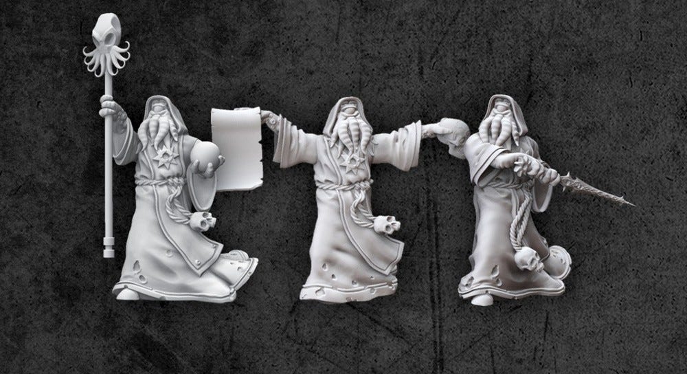 Achtung! Cthulhu: Miniatures: Cultists of the Old Gods 