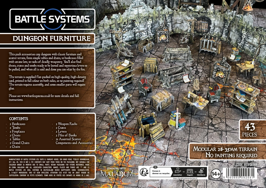 Battle Systems: Dungeon Furniture 