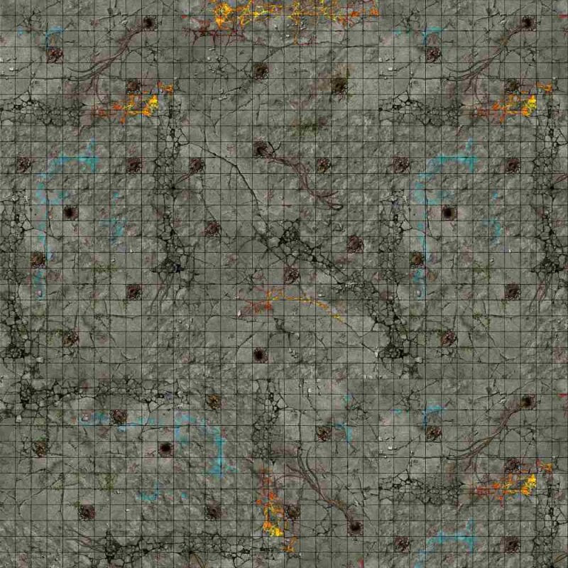 Battle Systems: Gaming Mat: Dungeon (3 x 3) 