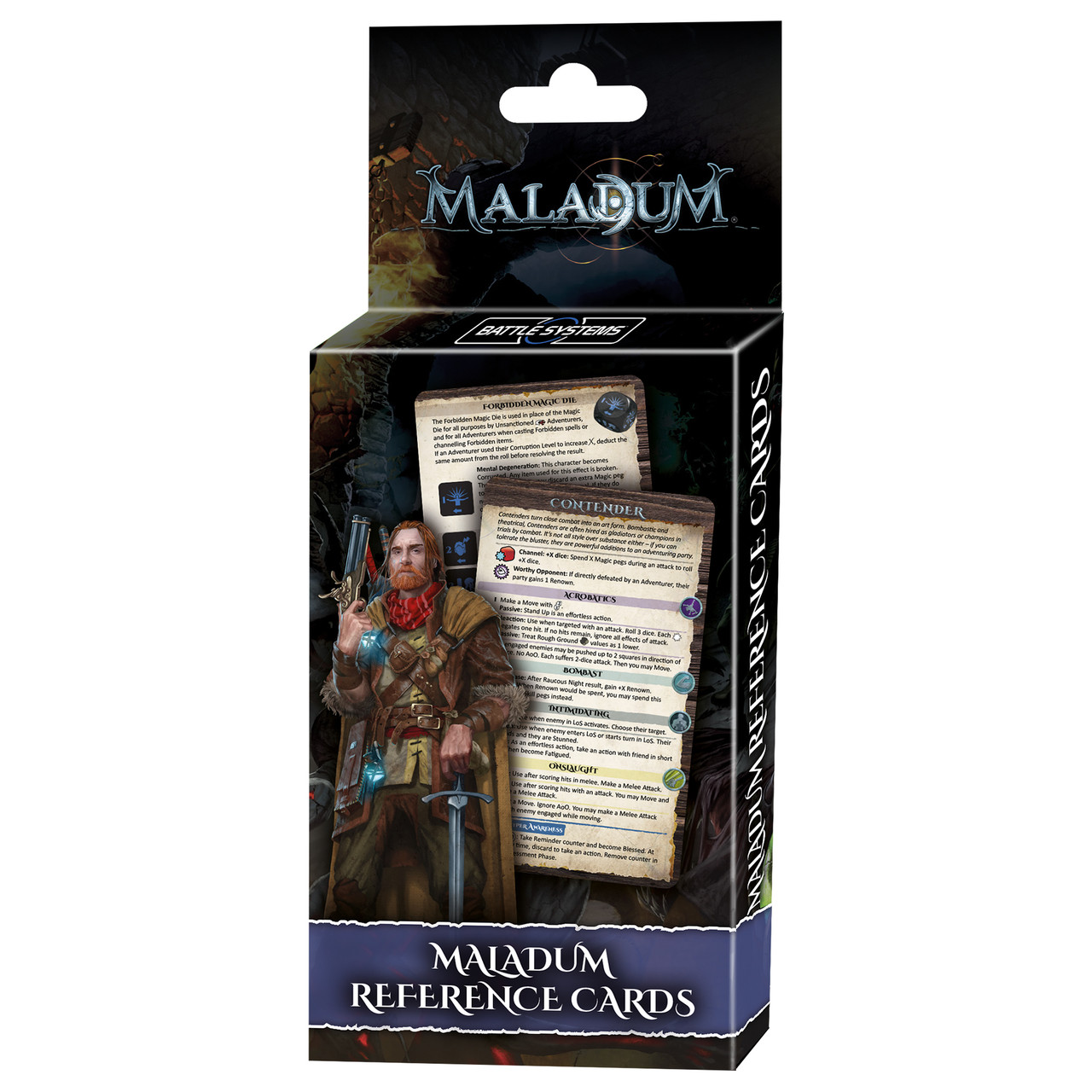 Battle Systems Maladum: Reference Cards 