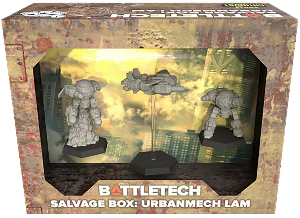 BattleTech: Urban Mech: Salvage Box: Urbanmech Lam 