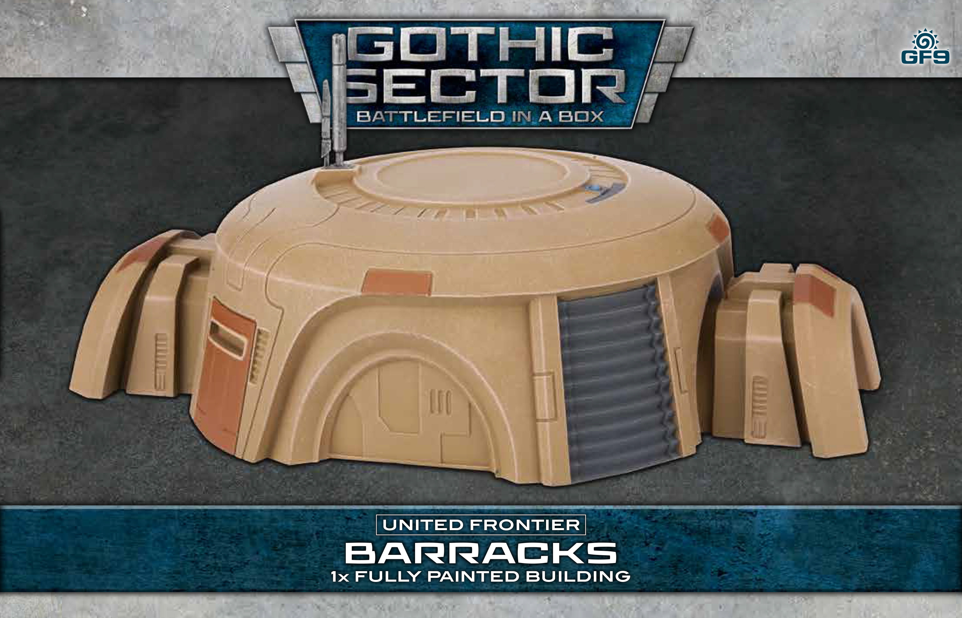 Battlefield in a Box: Gothic Sector: United Frontier Barracks 