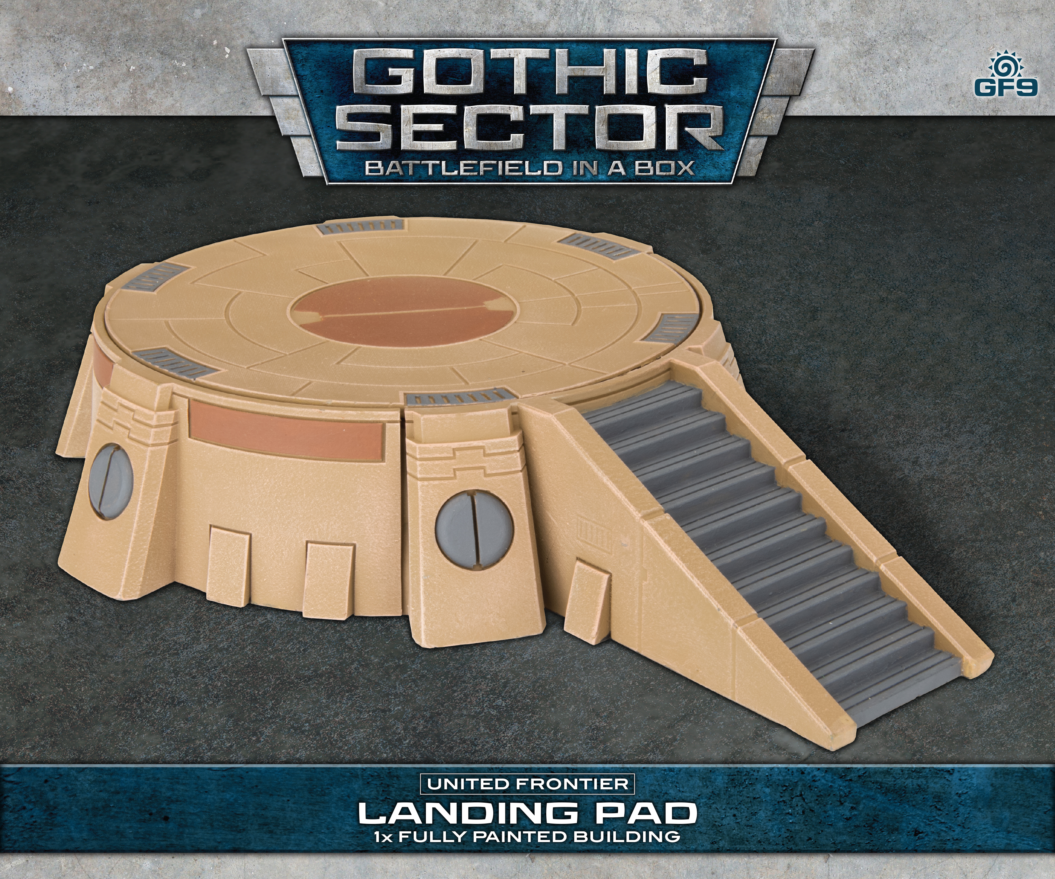 Battlefield in a Box: Gothic Sector: United Frontier Landing Pad 