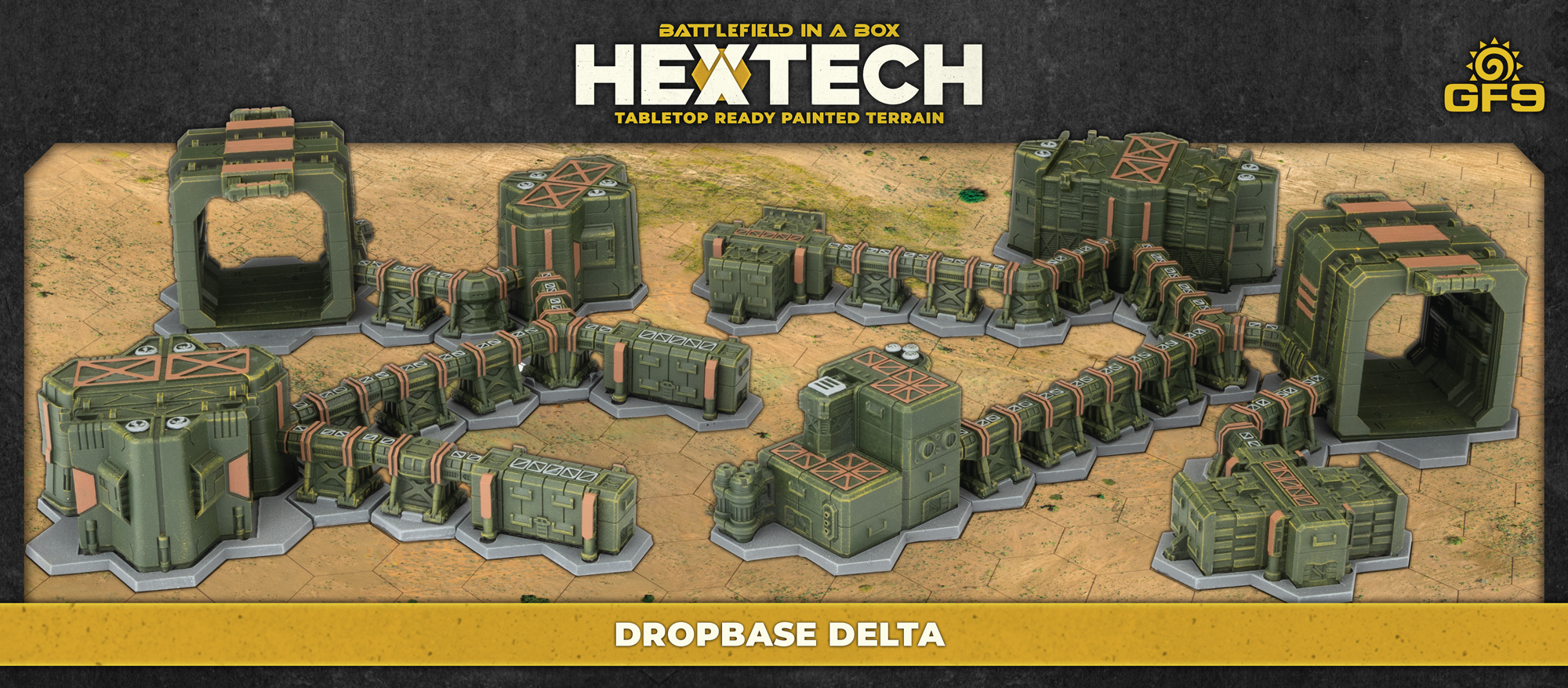 Battlefield in a Box: Hextech: Dropbase Delta (x34) 