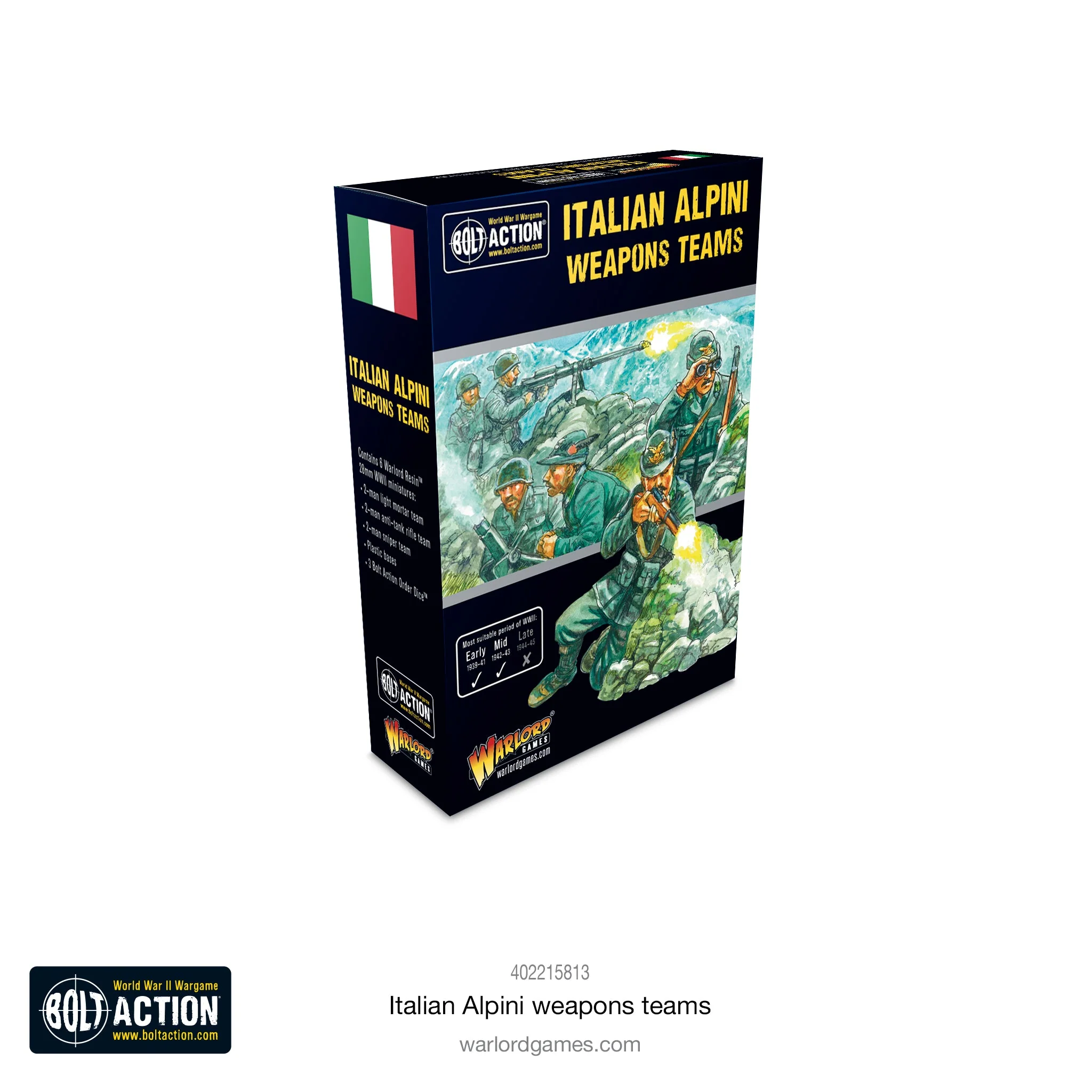 Bolt Action: Italian: Alpini Weapons Teams 