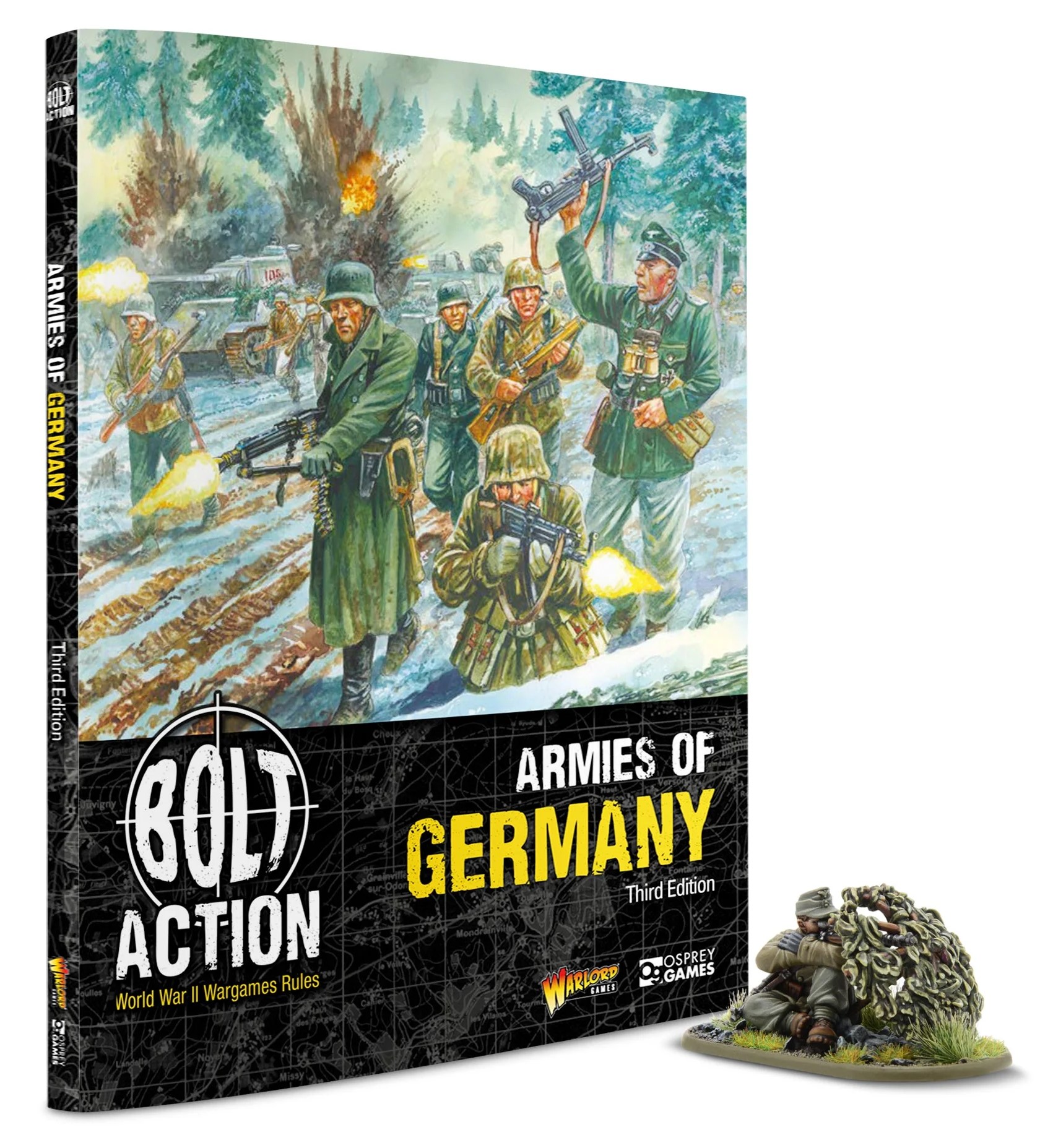 Bolt Action (3rd Edition): Armies of Germany: Third Edition with Josef "Sepp" Allerberger Special Figure 