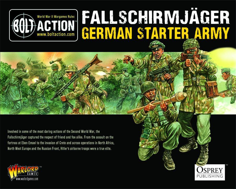 Bolt Action: German: Fallshirjager Starter Army 