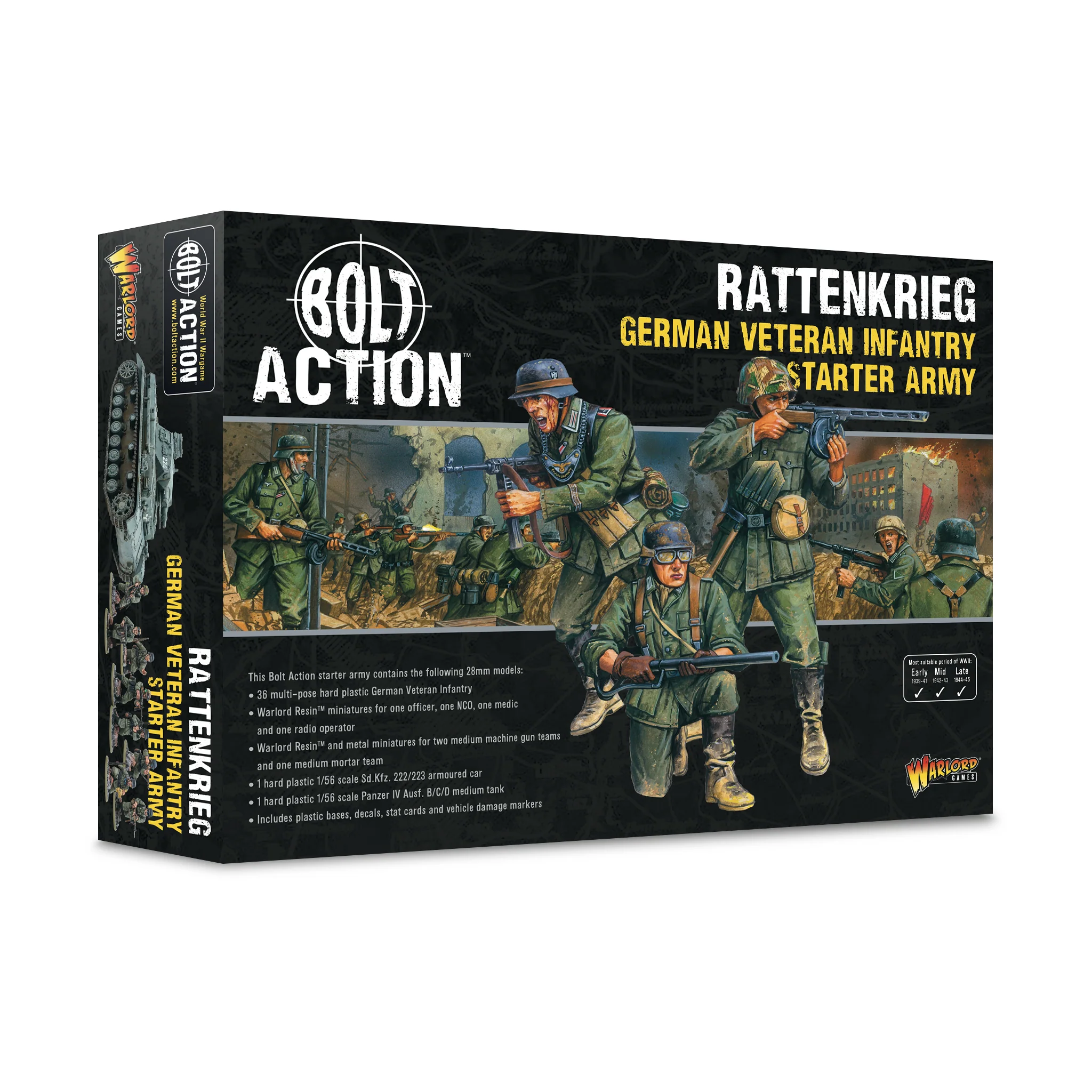 Bolt Action: German: Rattenkrieg Veterans Infantry Starter Army 