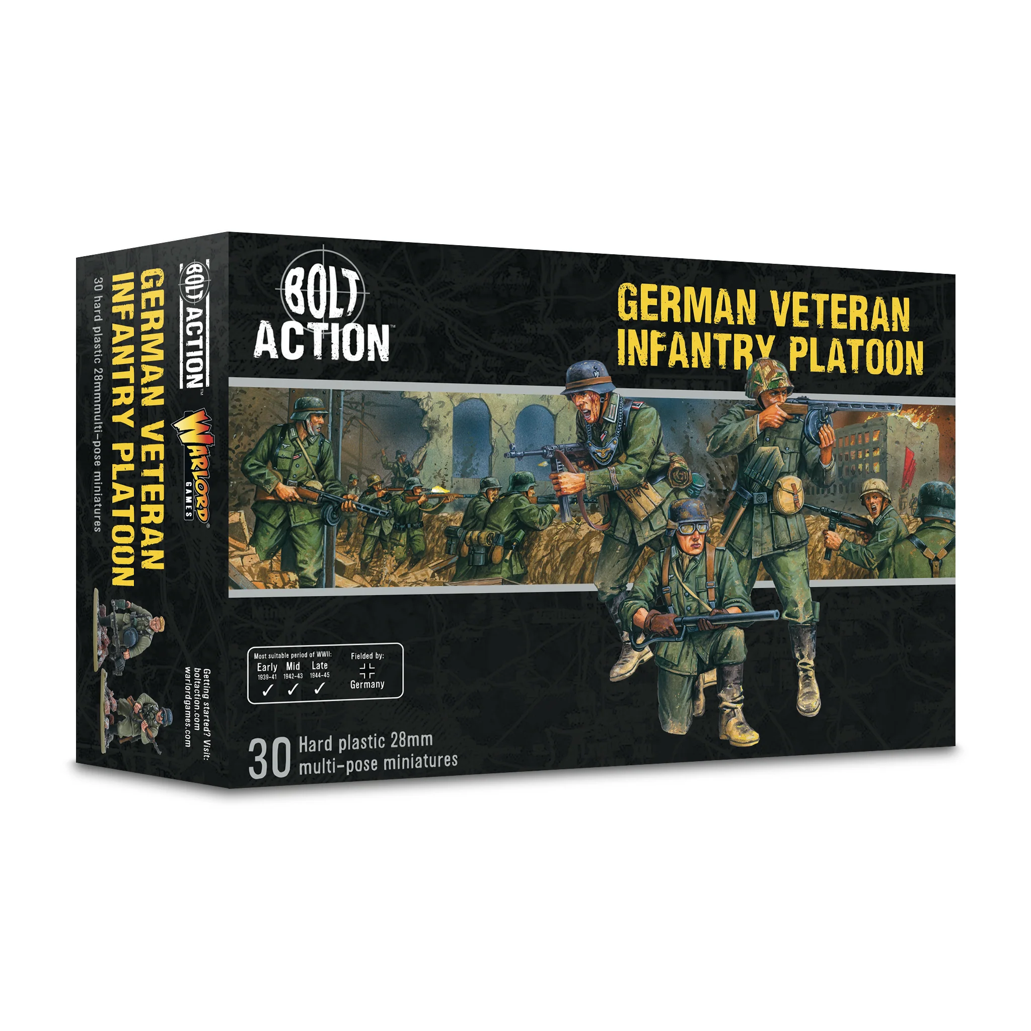 Bolt Action: German: Veteran Infantry Platoon 