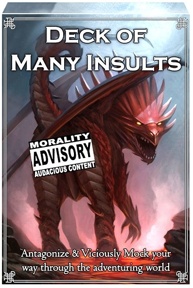 Deck of Many Insults 