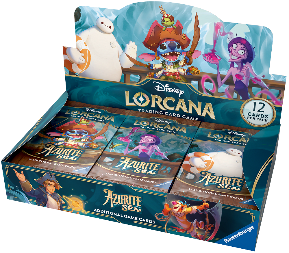 Disney Lorcana TCG: Azurite Sea: Booster Pack 