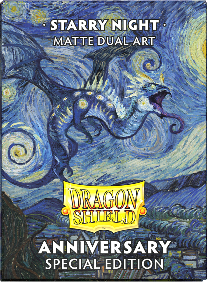 Dragon Shield: Matte DUAL: Art Card Sleeves (100): Starry Night 