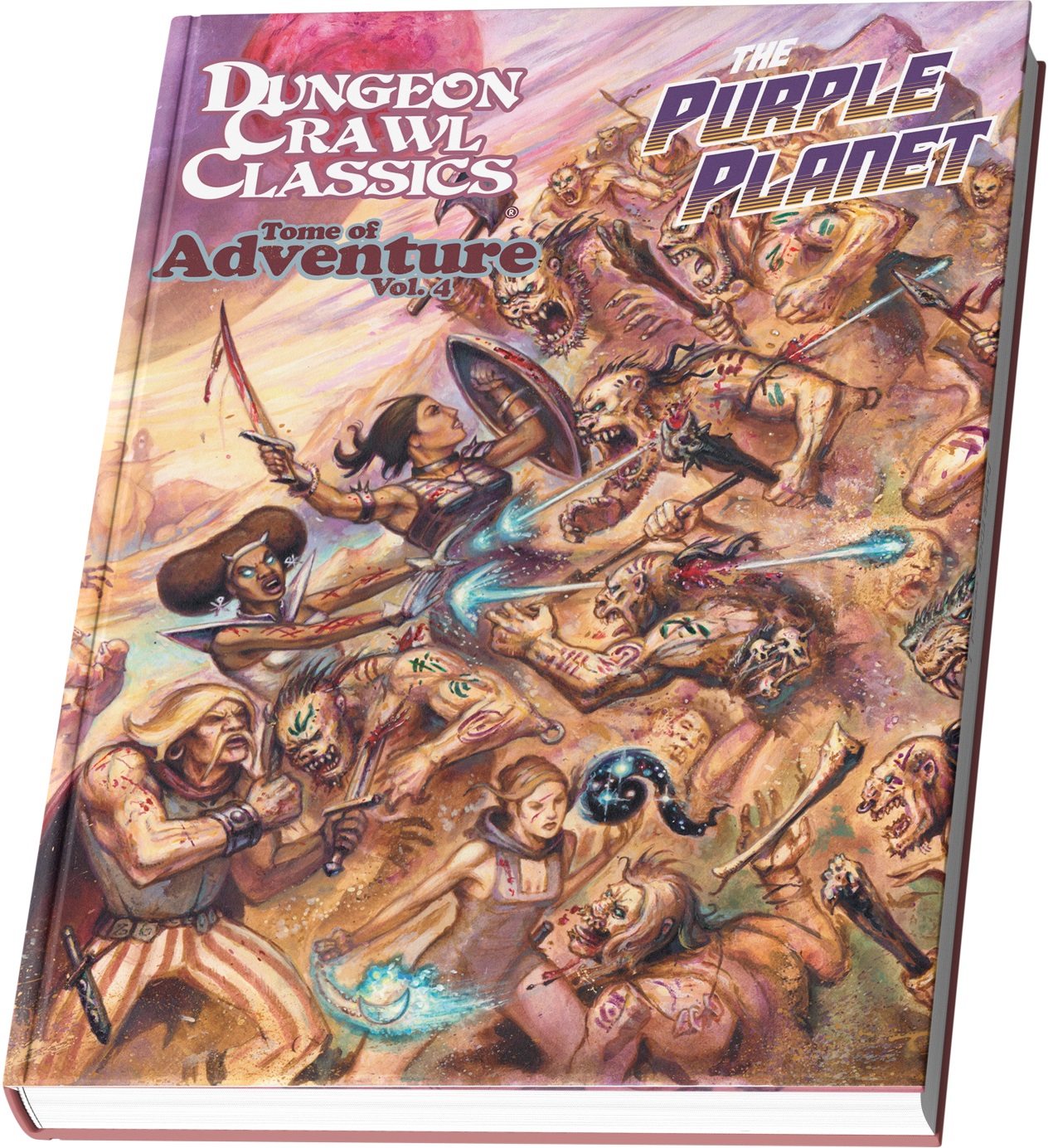Dungeon Crawl Classics: Tome of Adventure: Volume 4: The Purple Planet (HC) 