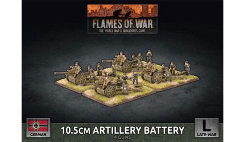 Flames of War: German: 10.5cm Artillery Battery 