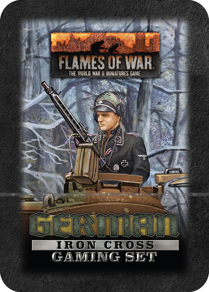 Flames of War: German Iron Cross Gaming Set (x20 Tokens, x2 Objectives, x16 Dice) 