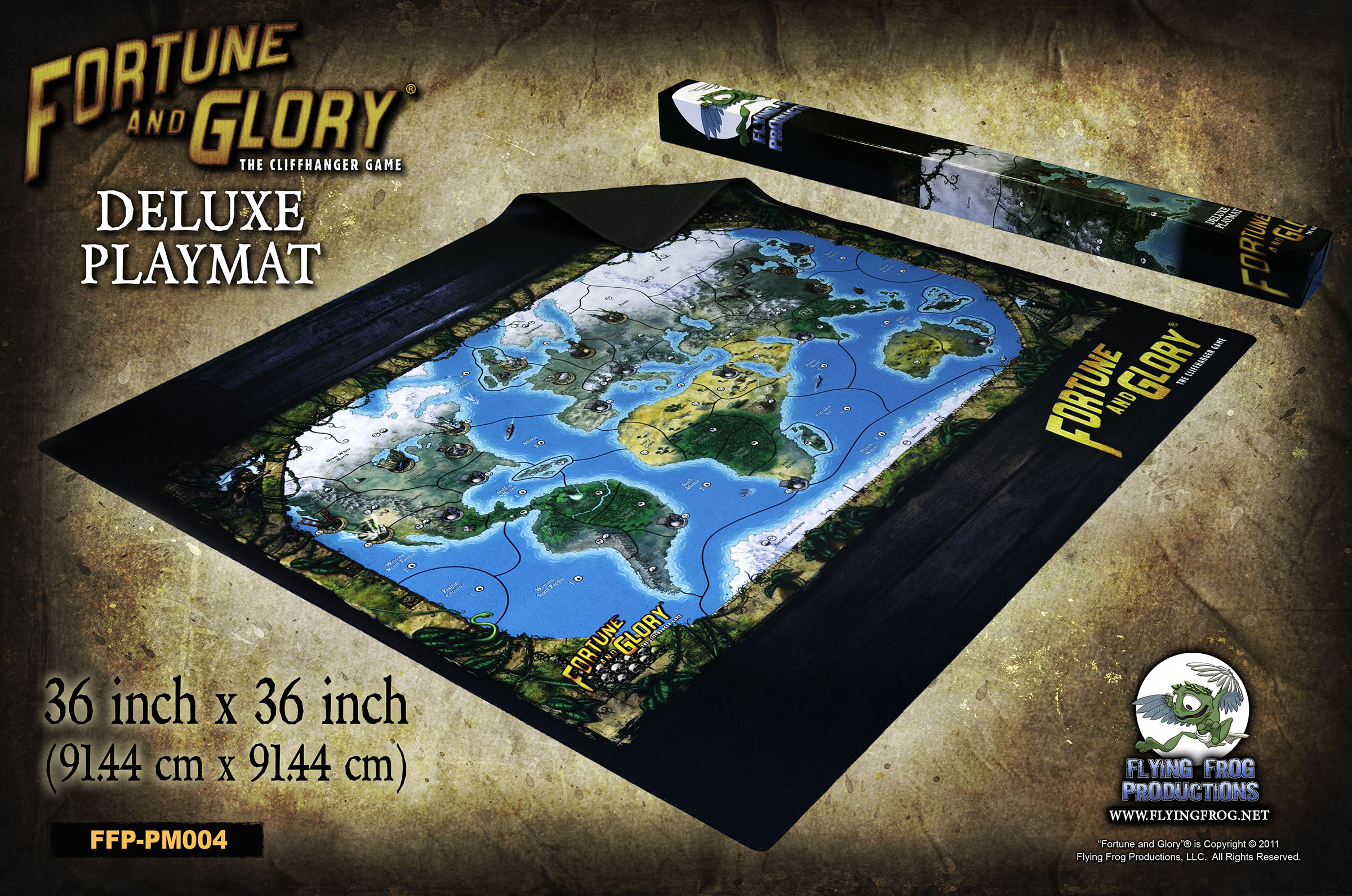 Fortune and Glory: Deluxe Playmat 3x3 