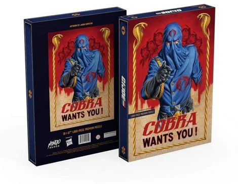 GI JOE: Cobra Wants You! (1000pc) puzzle 