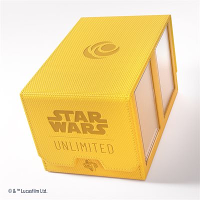 Gamegenic: Star Wars Unlimited: Double Deck Pod: Yellow (Damaged) 