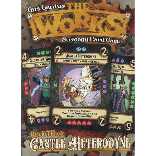 Girl GeniusThe Works: Deck Three: Castle Heterodyne (SALE) 