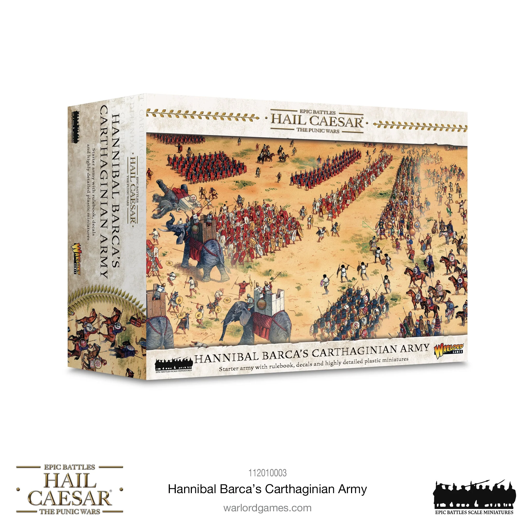 Hail Caesar The Punic Wars: Epic Battles: Hannibal Barcas Carthaginian Army 