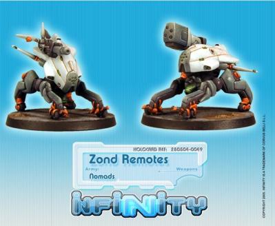 Corvus Belli - Infinity Nomads (#049): Zonds Remotes #COR280504