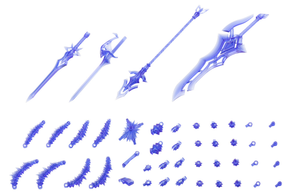 M.S.G.: Heavy Weapon Unit 38 Holonic Arms 