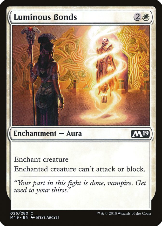 MTG 2019 Core Set 025: Luminous Bonds 