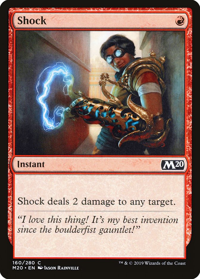 MTG 2020 Core Set 160: Shock 