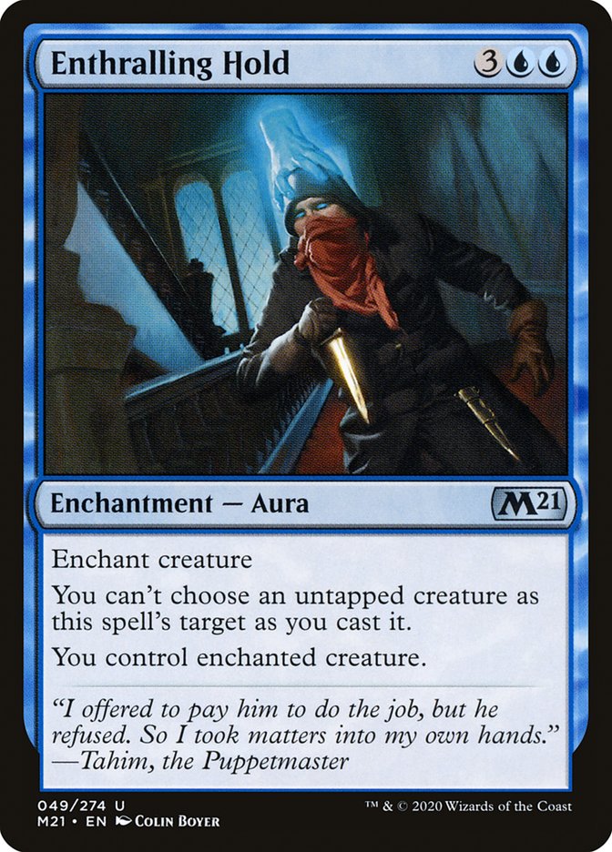 MTG 2021 Core Set 049: Enthralling Hold 