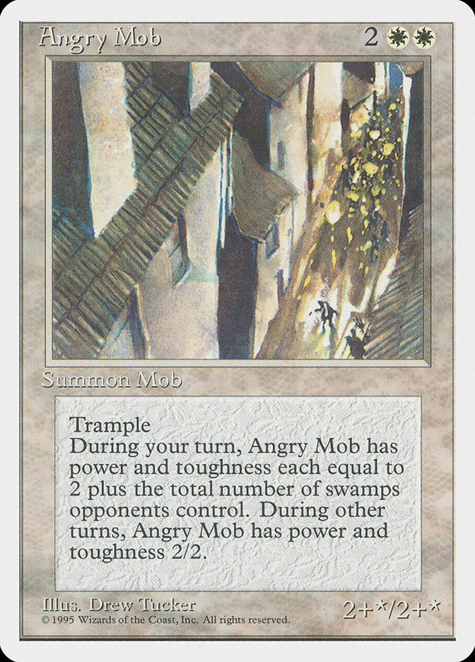 MTG: 4th Edition 003: Angry Mob 