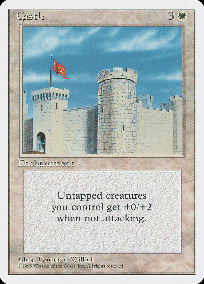 MTG: 4th Edition 012: Castle 