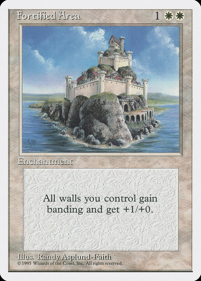 MTG: 4th Edition 026: Fortified Area 