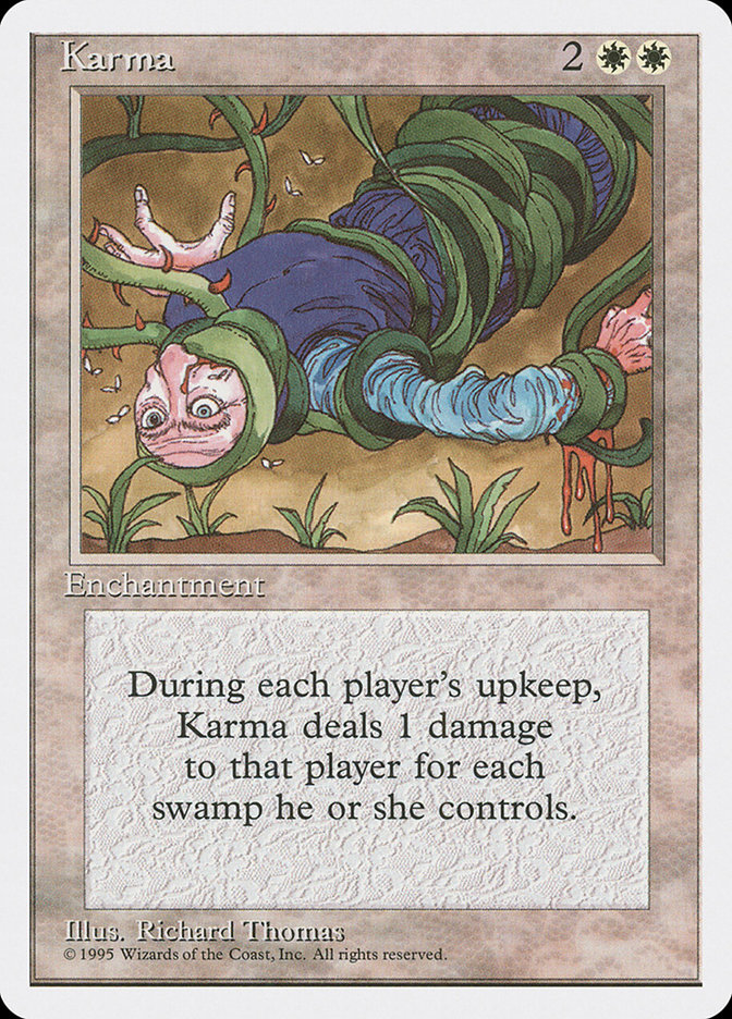 MTG: 4th Edition 032: Karma 