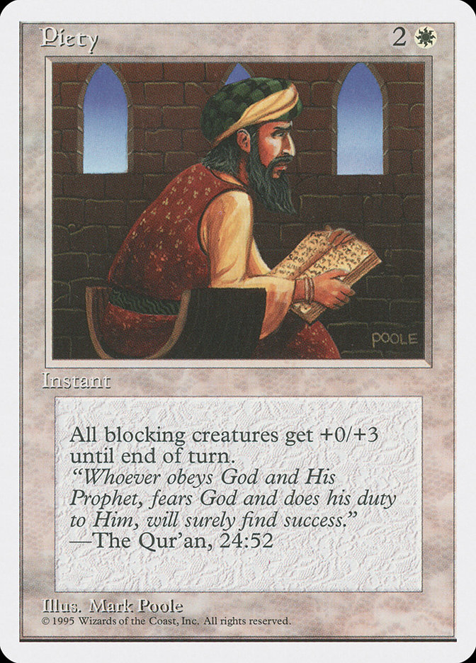 MTG: 4th Edition 041: Piety 