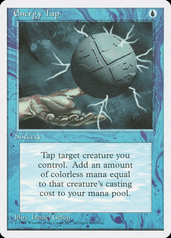 MTG: 4th Edition 069: Energy Tap 