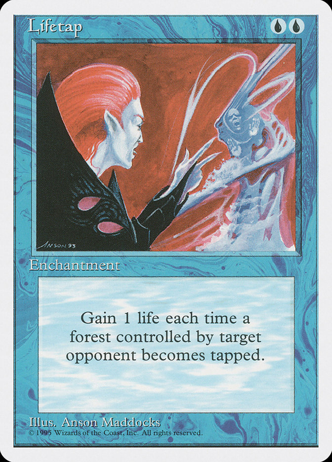 MTG: 4th Edition 081: Lifetap 