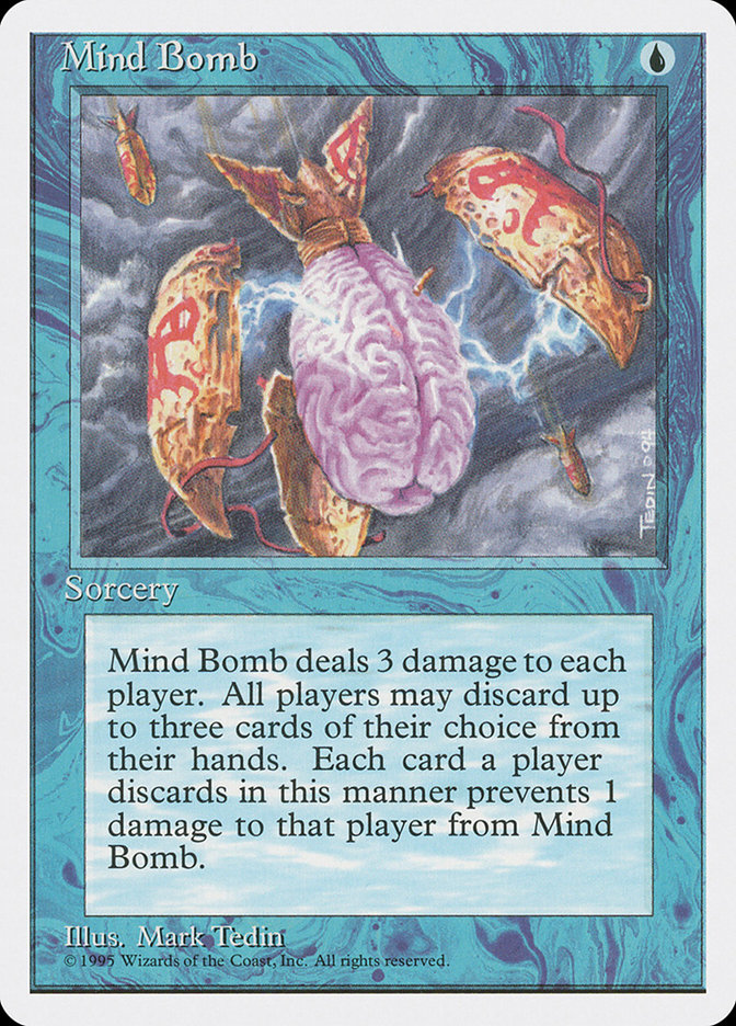 MTG: 4th Edition 087: Mind Bomb 