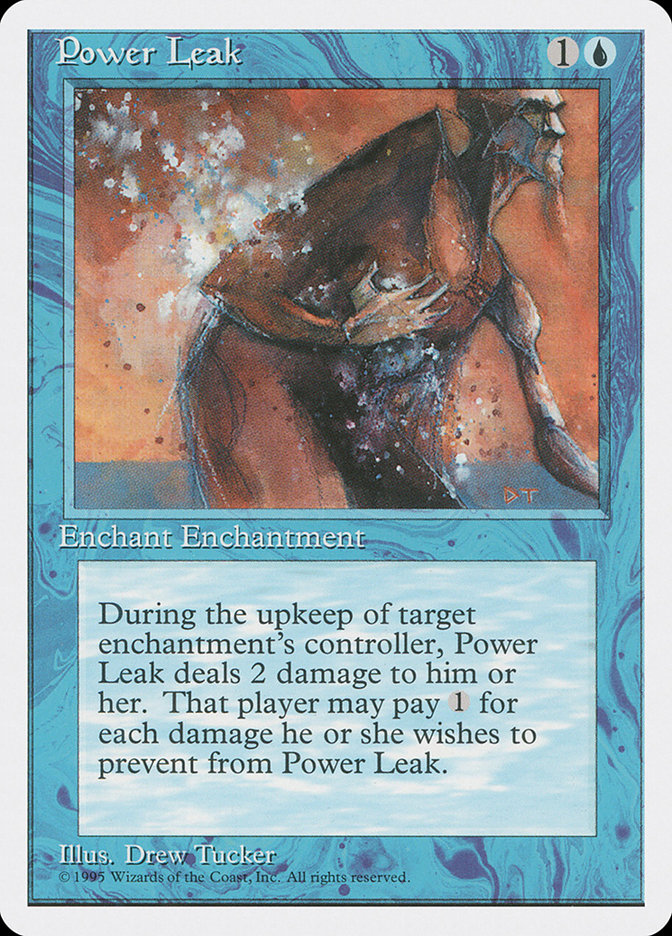 MTG: 4th Edition 092: Power Leak 