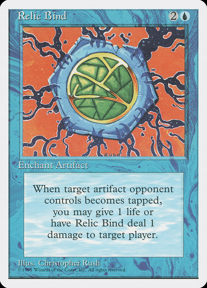 MTG: 4th Edition 097: Relic Bind 