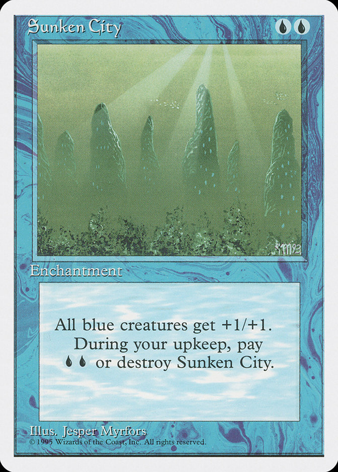 MTG: 4th Edition 106: Sunken City 