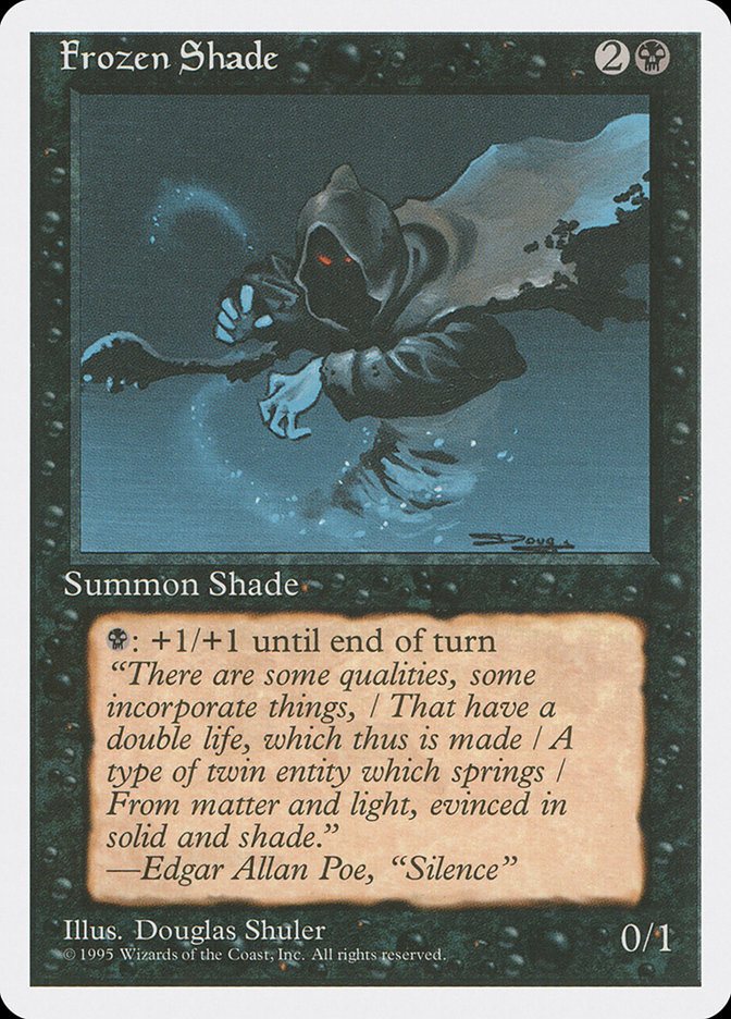 MTG: 4th Edition 138: Frozen Shade 