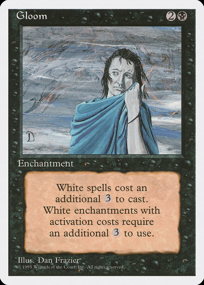 MTG: 4th Edition 139: Gloom 